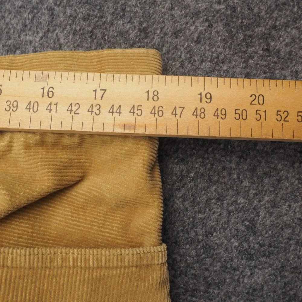 Polo Golf Ralph Lauren Corduroy Pants Mens 36x30 Classic Fit Tan Solid Preppy